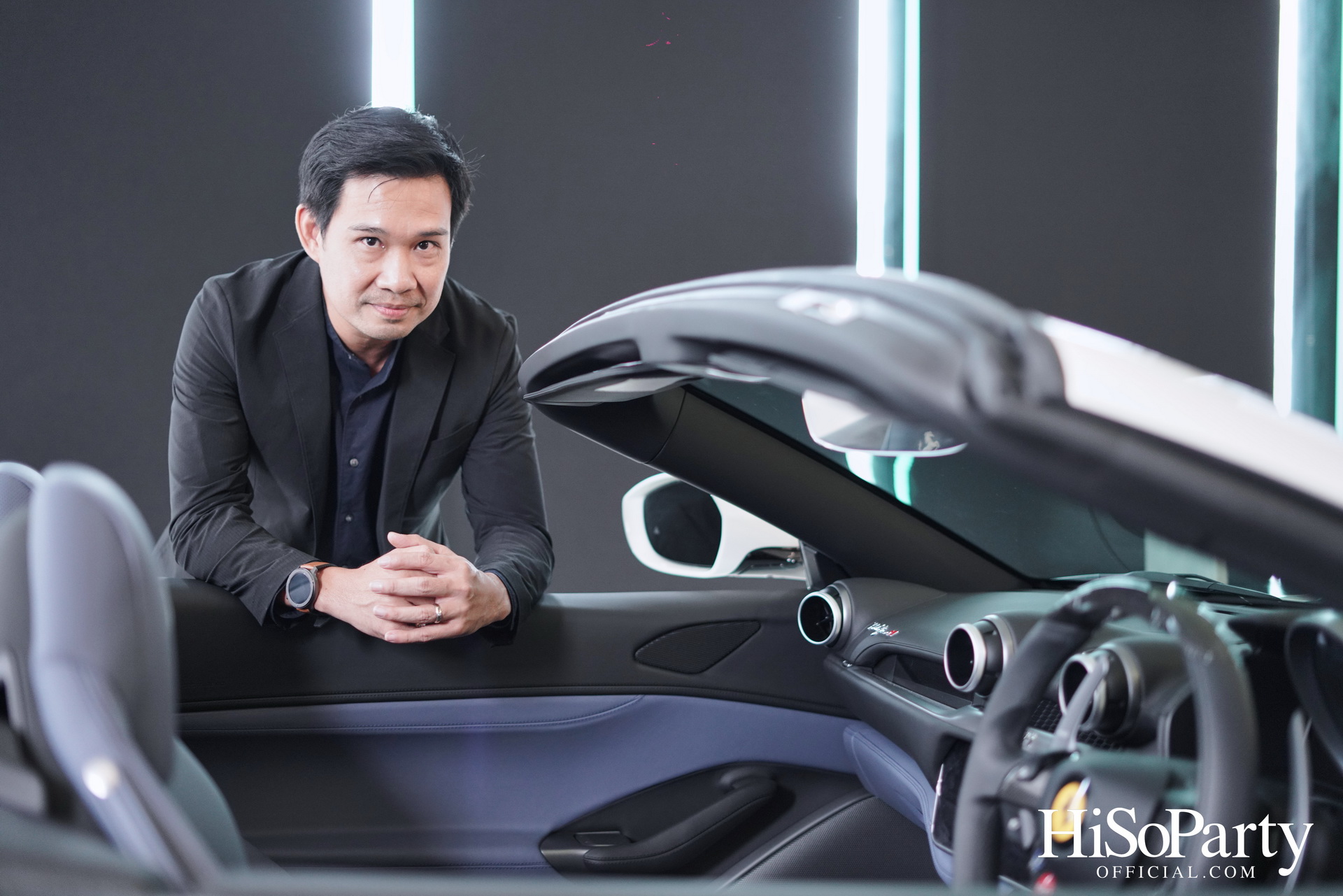 Private View Ferrari Roma Spider for HiSoParty