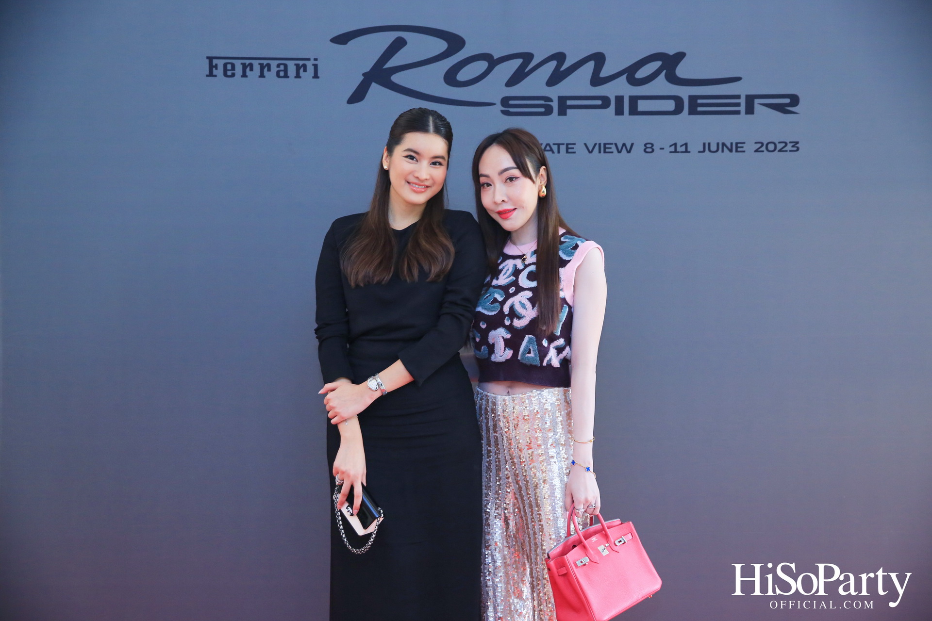 Private View Ferrari Roma Spider for HiSoParty