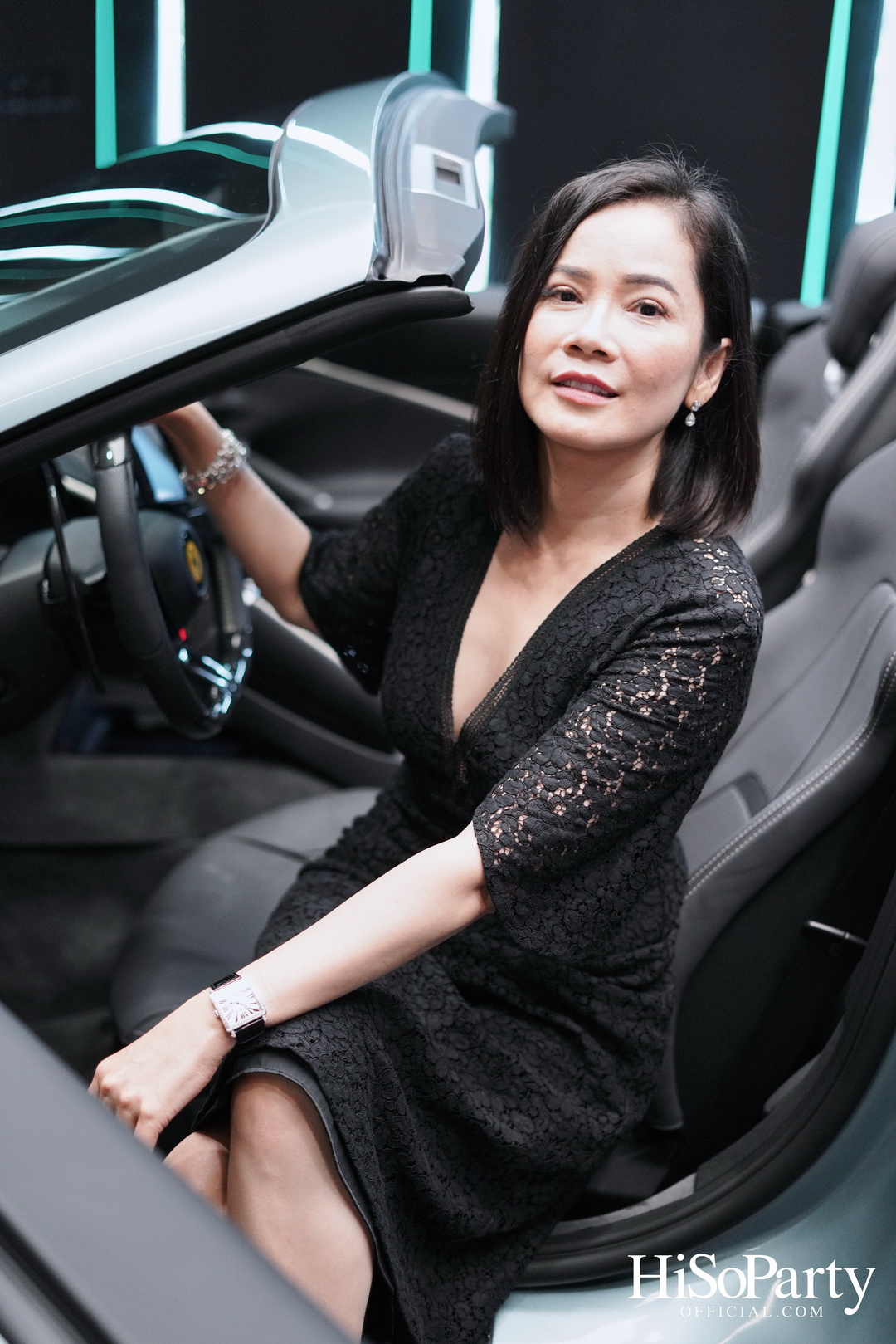 Private View Ferrari Roma Spider for HiSoParty