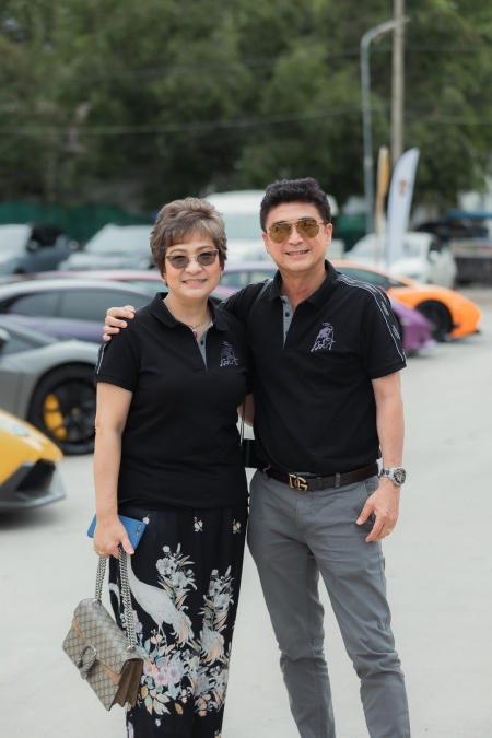 Lamborghini Club Thailand Bull Run at Pattaya 