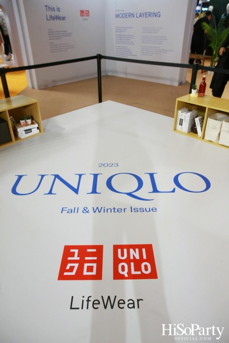 งานเปิดตัวคอลเลกชั่น UNIQLO Fall/Winter 2023 สร้างอิสระในการแต่งตัวไปกับ Modern Layering