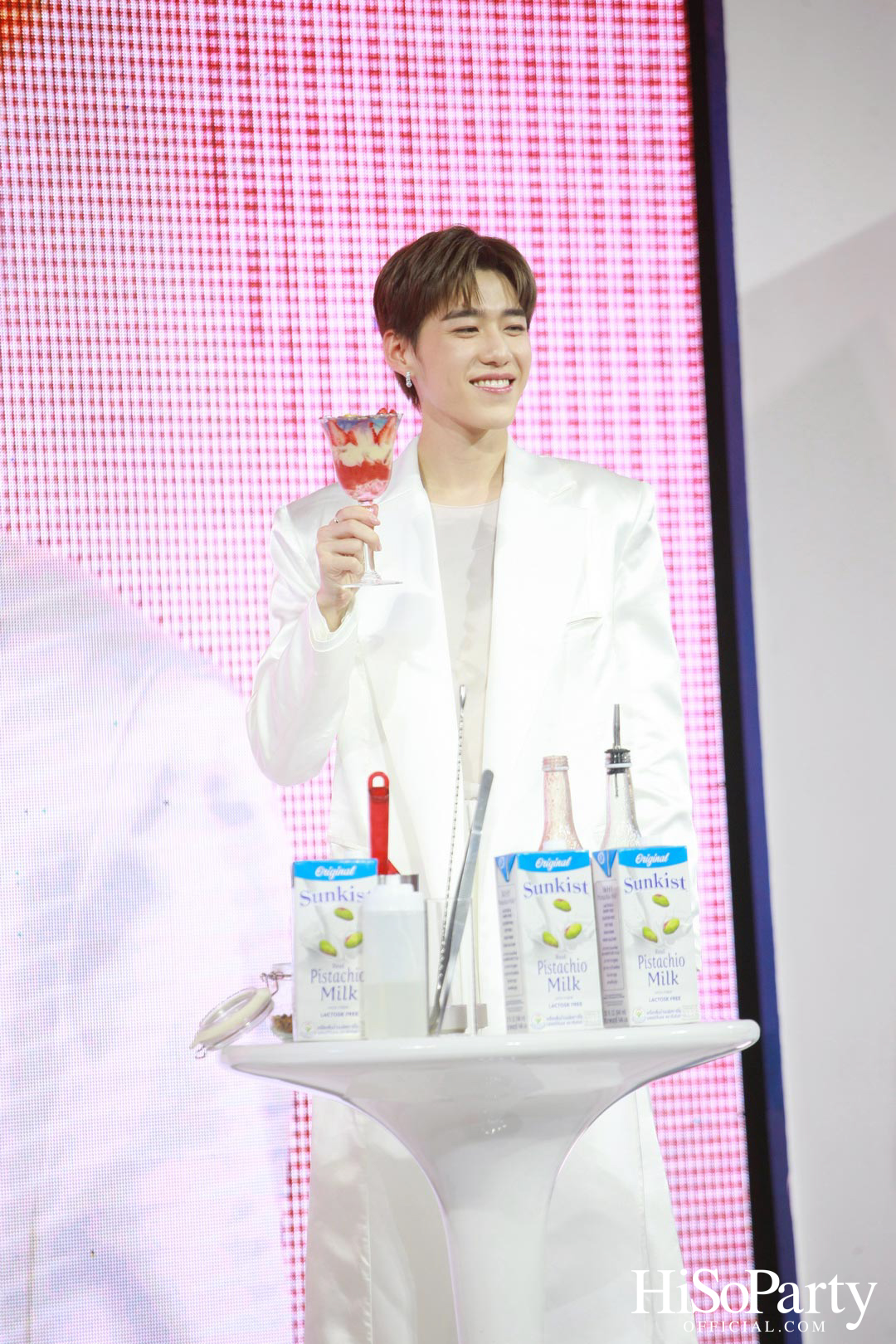 The Official Launch of Sunkist Pistachio Milk's Brand Presenter ‘PP Krit’