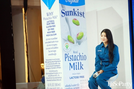 The Official Launch of Sunkist Pistachio Milk's Brand Presenter ‘PP Krit’