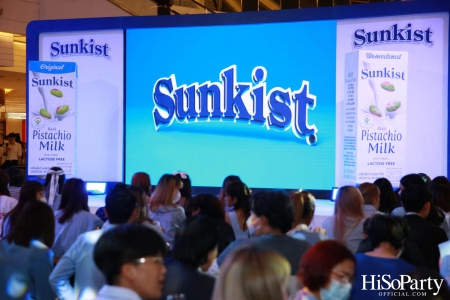 The Official Launch of Sunkist Pistachio Milk's Brand Presenter ‘PP Krit’