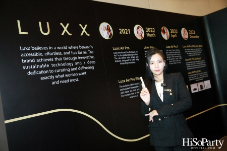 งานเปิดตัว LUXX Liner Pro อายไลเนอร์แสตมป์ 4 in 1 นวัตกรรมหัวลบไลเนอร์ที่จดสิทธิบัตรแบรนด์แรกของโลก