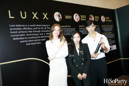 งานเปิดตัว LUXX Liner Pro อายไลเนอร์แสตมป์ 4 in 1 นวัตกรรมหัวลบไลเนอร์ที่จดสิทธิบัตรแบรนด์แรกของโลก