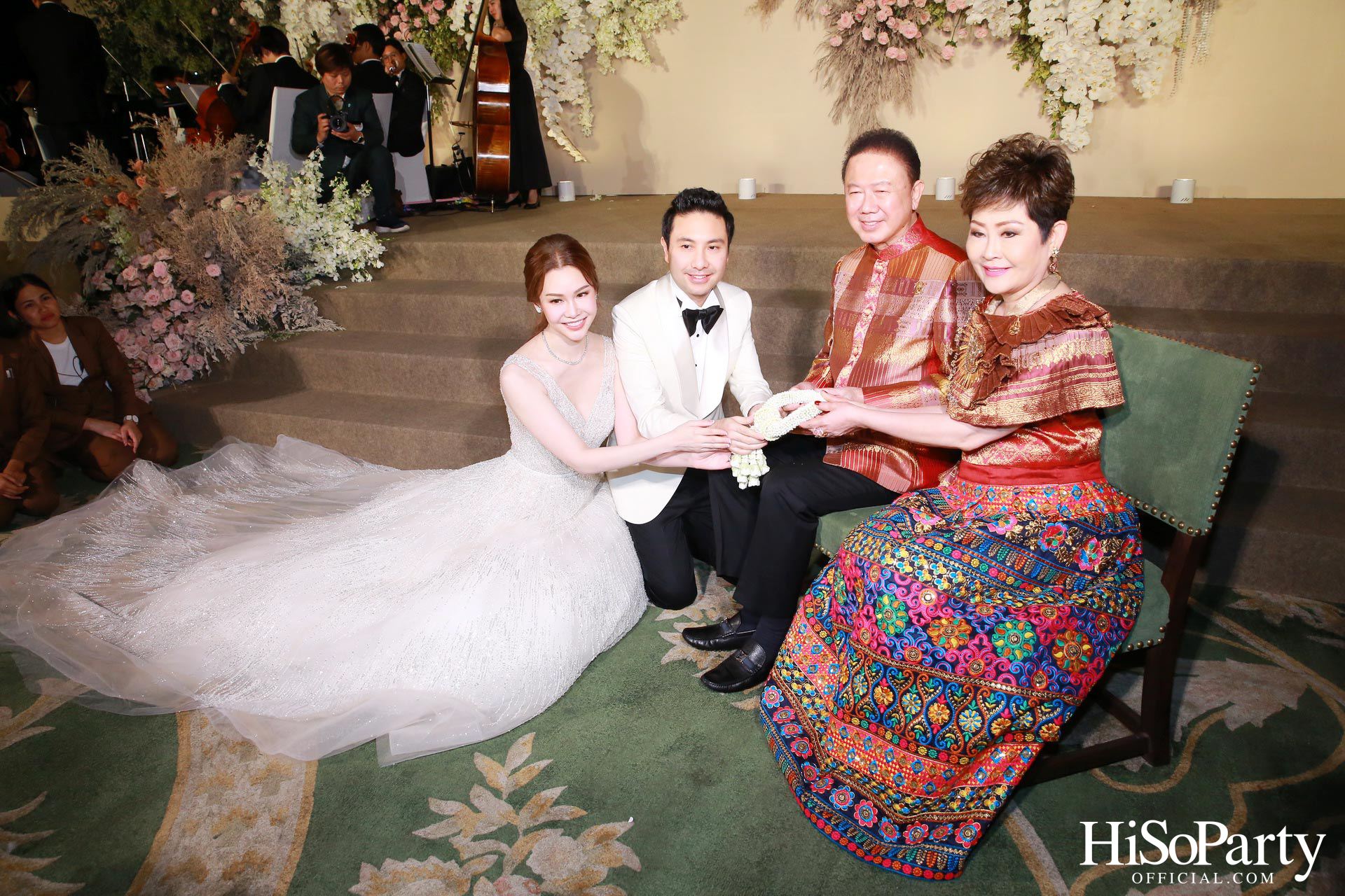 งานฉลองพิธีสมรสพระราชทานระหว่าง การัณย์ อังอุบลกุล และ แพรวพิณญ์ อุดมปณิธ