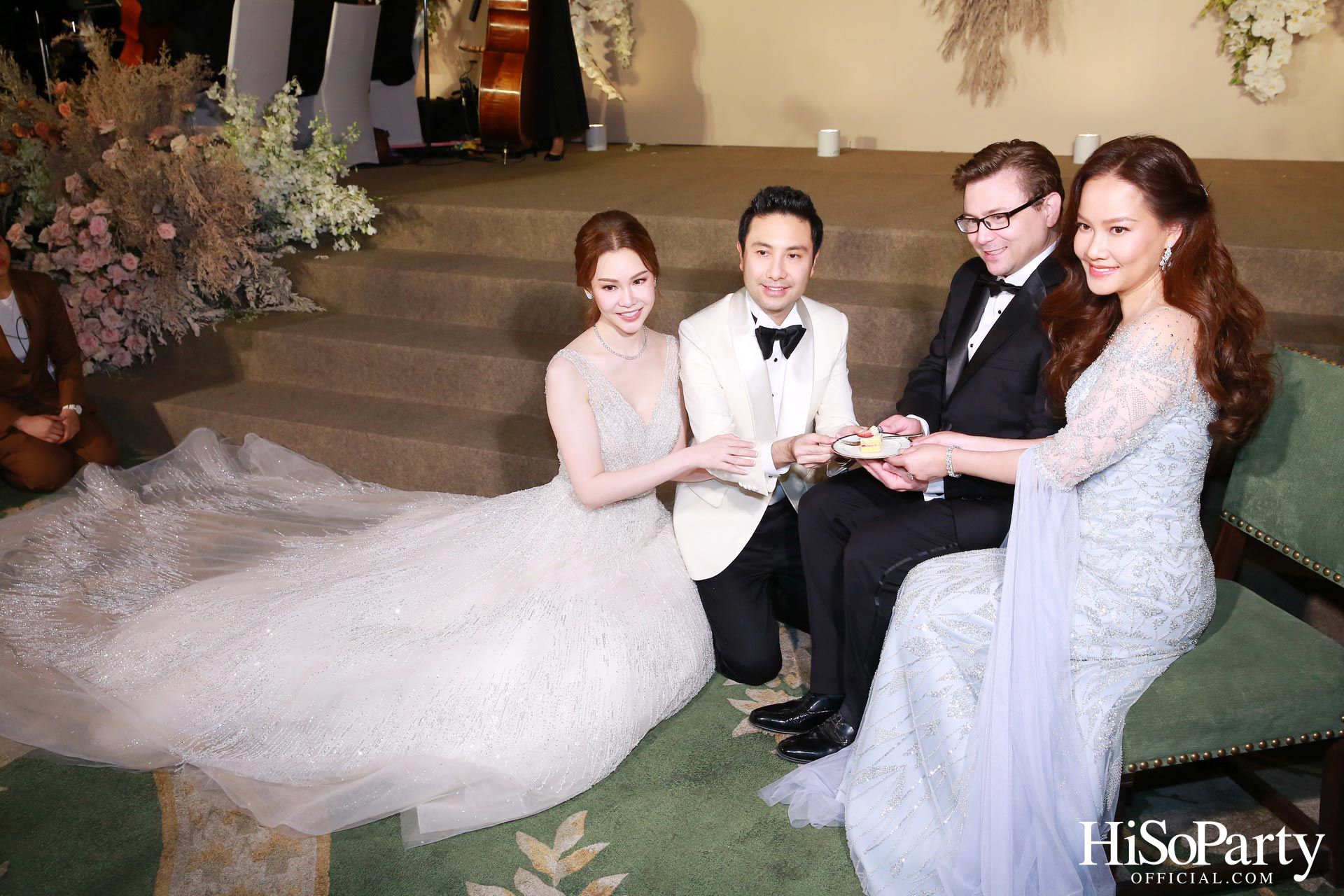 งานฉลองพิธีสมรสพระราชทานระหว่าง การัณย์ อังอุบลกุล และ แพรวพิณญ์ อุดมปณิธ