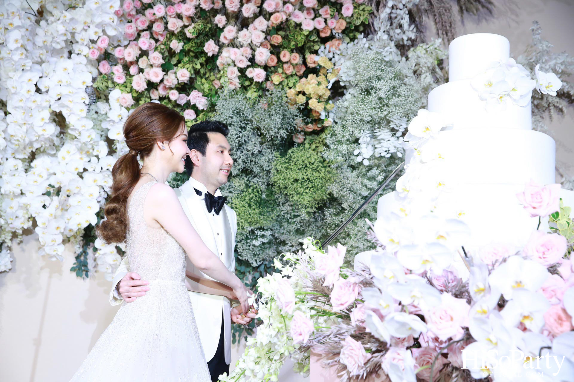 งานฉลองพิธีสมรสพระราชทานระหว่าง การัณย์ อังอุบลกุล และ แพรวพิณญ์ อุดมปณิธ