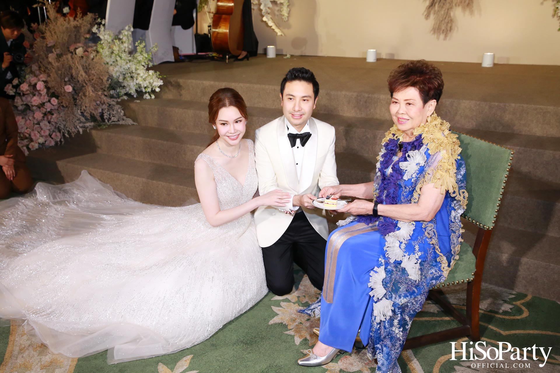 งานฉลองพิธีสมรสพระราชทานระหว่าง การัณย์ อังอุบลกุล และ แพรวพิณญ์ อุดมปณิธ