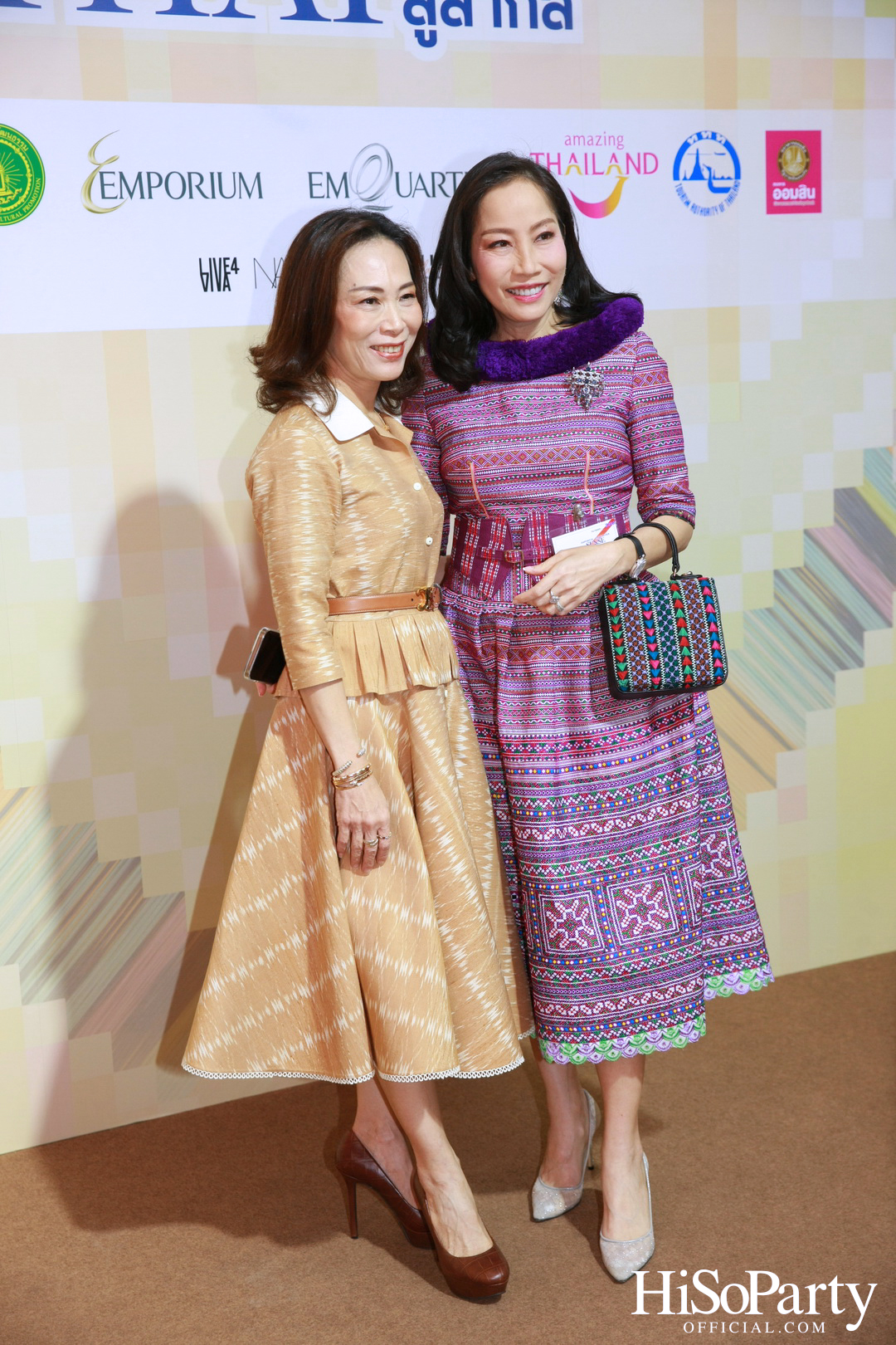 สมเด็จพระเจ้าลูกเธอ เจ้าฟ้าสิริวัณณวรี นารีรัตนราชกัญญา เสด็จทรงเป็นประธานเปิดงาน EMPORIUM EMQUARTIER SENSE OF THAI 2023