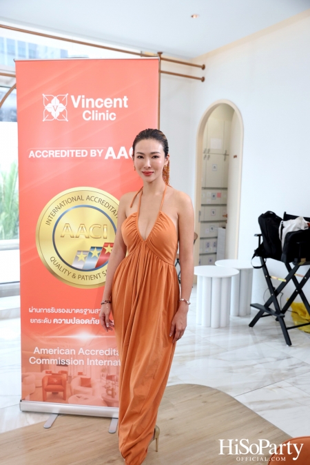 งานแถลงข่าว Vincent Clinic ยกระดับการให้บริการสู่มาตรฐานสากลระดับโลกด้วย AACI