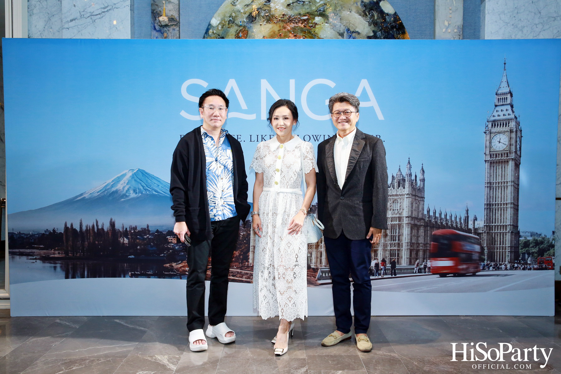 งานเปิดตัว ‘SANGA’ แพลตฟอร์มอสังหาริมทรัพย์รูปแบบใหม่ที่ครบวงจร