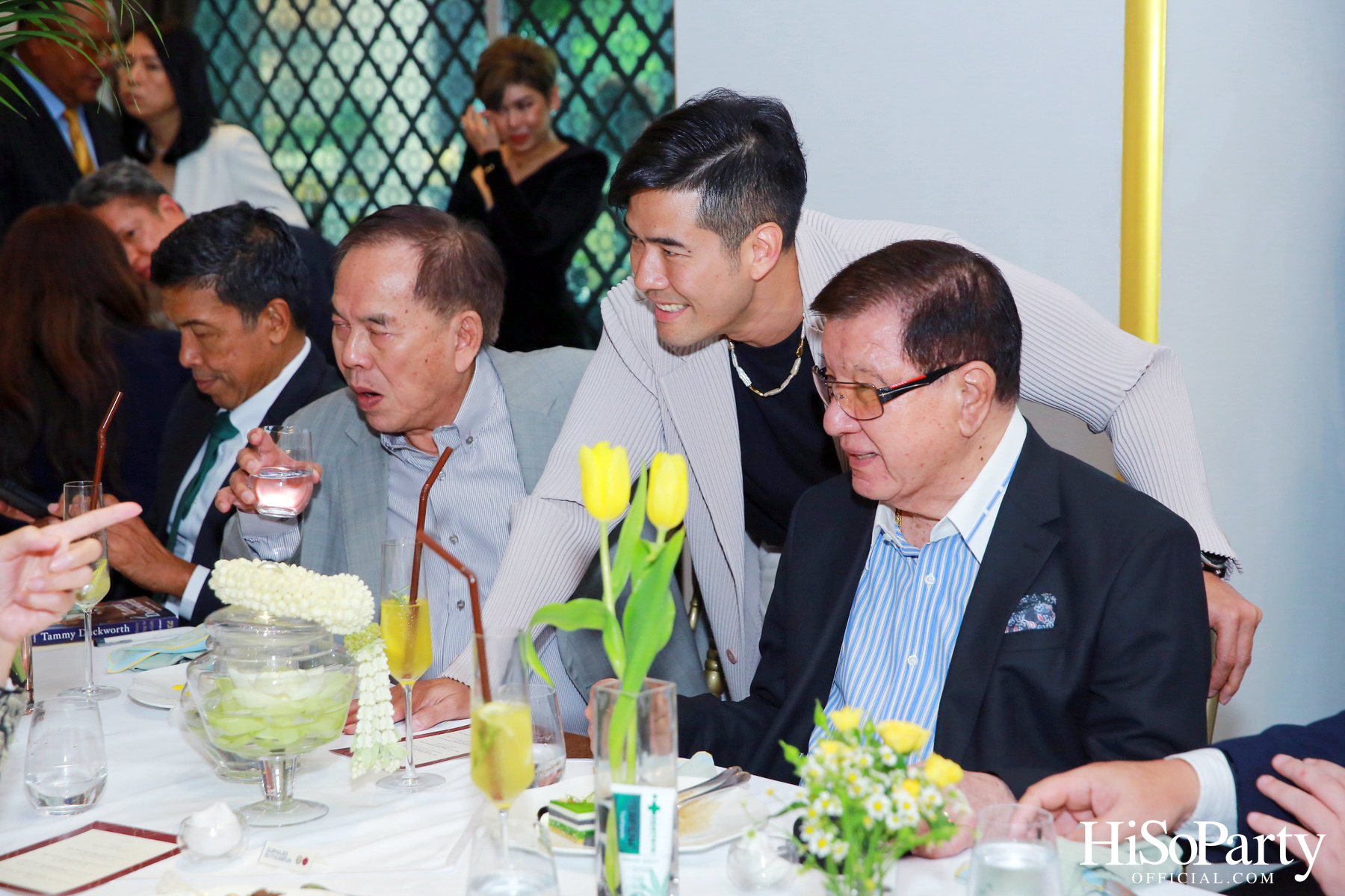 งานเลี้ยงต้อนรับ แทมมี่ ดักเวิร์ธ สมาชิกวุฒิสภารัฐอิลลินอยส์ สหรัฐอเมริกา มาเยือนไทยอย่างอบอุ่นด้วยเมนูอาหารไทยสุดวิจิตรตำรับรอยัล โอชา