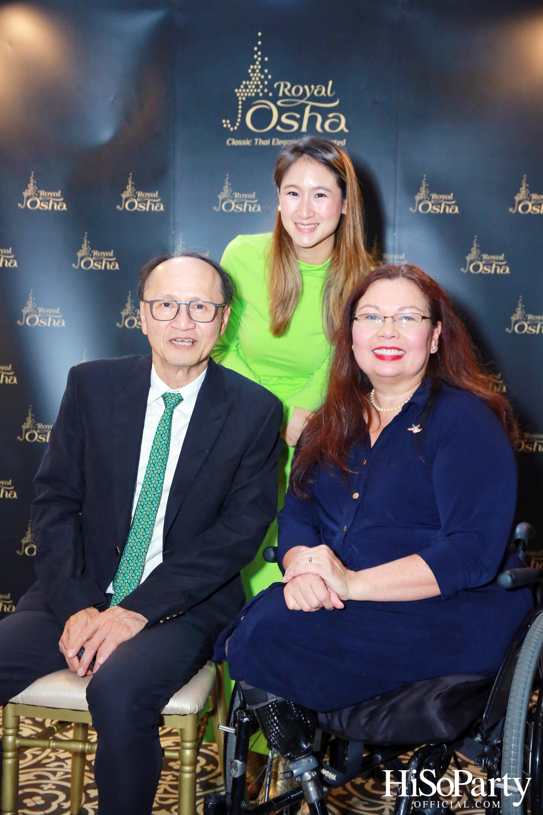 งานเลี้ยงต้อนรับ แทมมี่ ดักเวิร์ธ สมาชิกวุฒิสภารัฐอิลลินอยส์ สหรัฐอเมริกา มาเยือนไทยอย่างอบอุ่นด้วยเมนูอาหารไทยสุดวิจิตรตำรับรอยัล โอชา