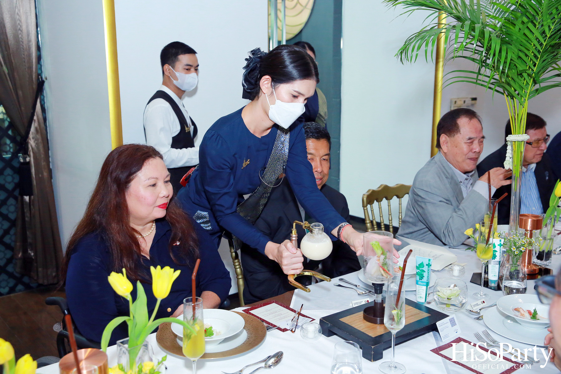 งานเลี้ยงต้อนรับ แทมมี่ ดักเวิร์ธ สมาชิกวุฒิสภารัฐอิลลินอยส์ สหรัฐอเมริกา มาเยือนไทยอย่างอบอุ่นด้วยเมนูอาหารไทยสุดวิจิตรตำรับรอยัล โอชา