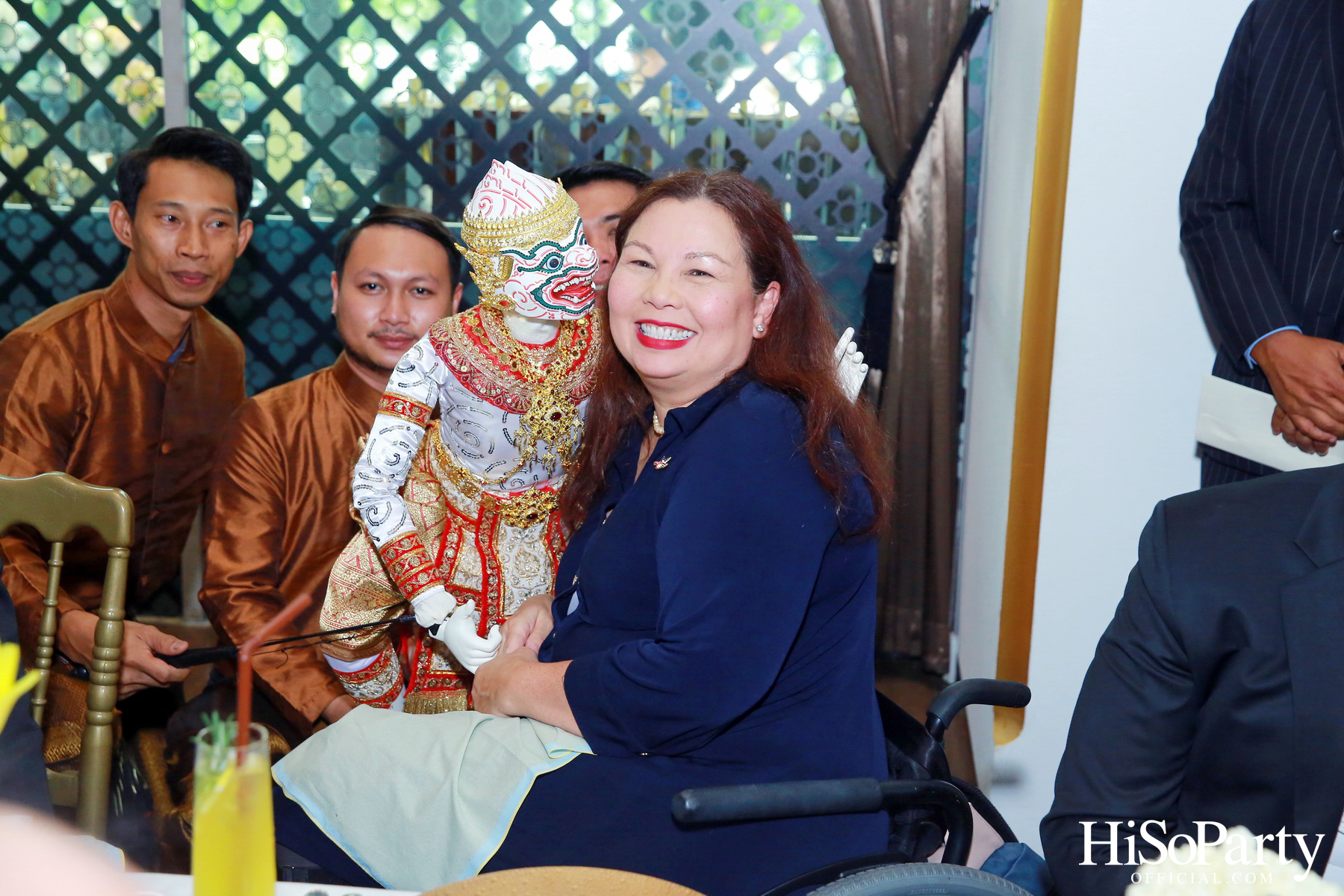 งานเลี้ยงต้อนรับ แทมมี่ ดักเวิร์ธ สมาชิกวุฒิสภารัฐอิลลินอยส์ สหรัฐอเมริกา มาเยือนไทยอย่างอบอุ่นด้วยเมนูอาหารไทยสุดวิจิตรตำรับรอยัล โอชา