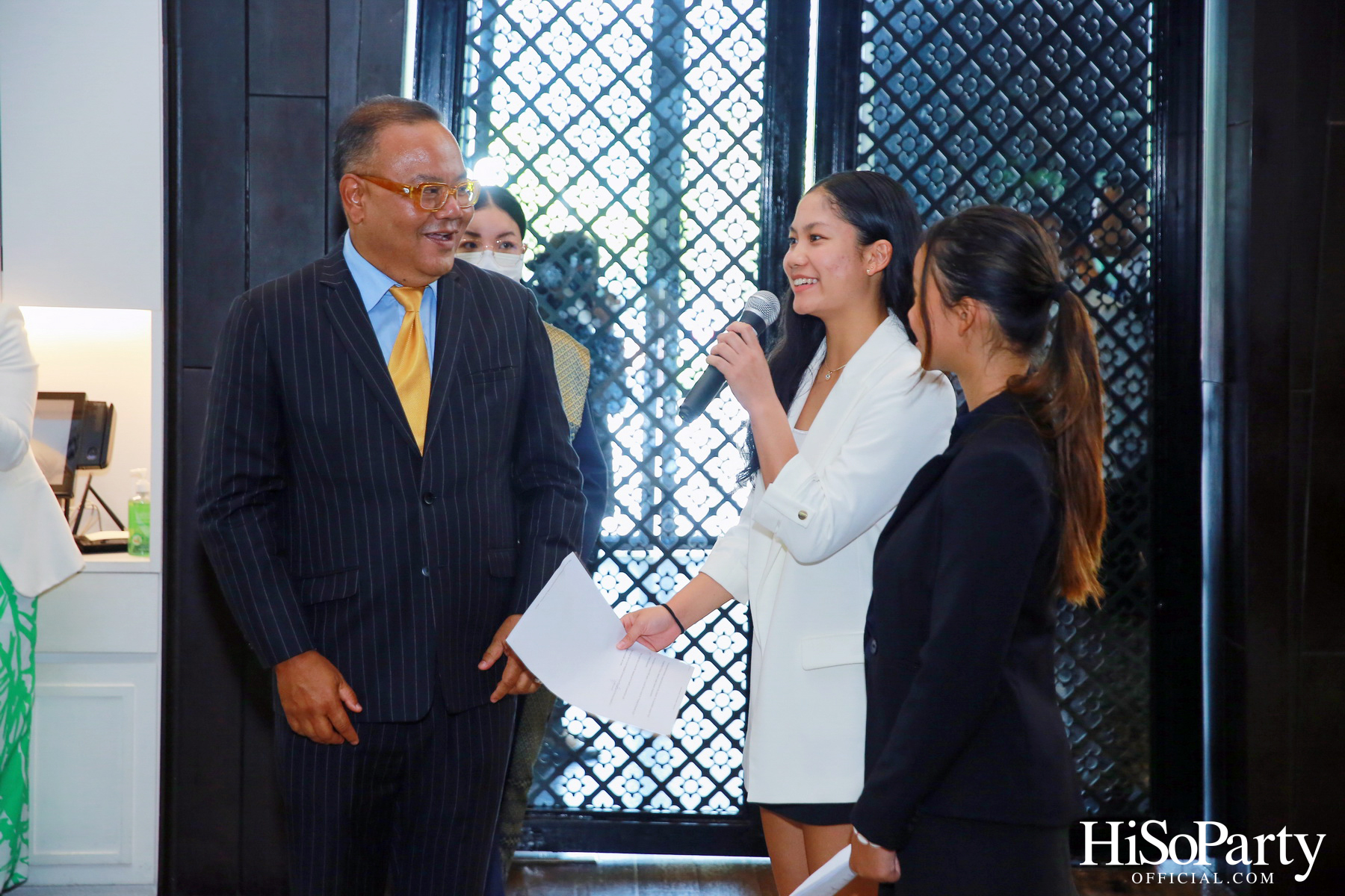 งานเลี้ยงต้อนรับ แทมมี่ ดักเวิร์ธ สมาชิกวุฒิสภารัฐอิลลินอยส์ สหรัฐอเมริกา มาเยือนไทยอย่างอบอุ่นด้วยเมนูอาหารไทยสุดวิจิตรตำรับรอยัล โอชา