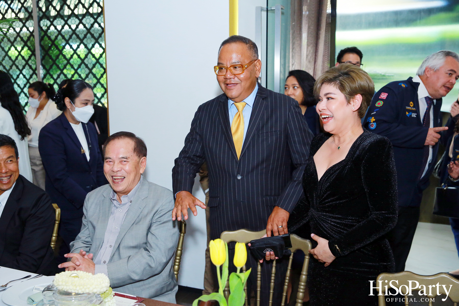 งานเลี้ยงต้อนรับ แทมมี่ ดักเวิร์ธ สมาชิกวุฒิสภารัฐอิลลินอยส์ สหรัฐอเมริกา มาเยือนไทยอย่างอบอุ่นด้วยเมนูอาหารไทยสุดวิจิตรตำรับรอยัล โอชา