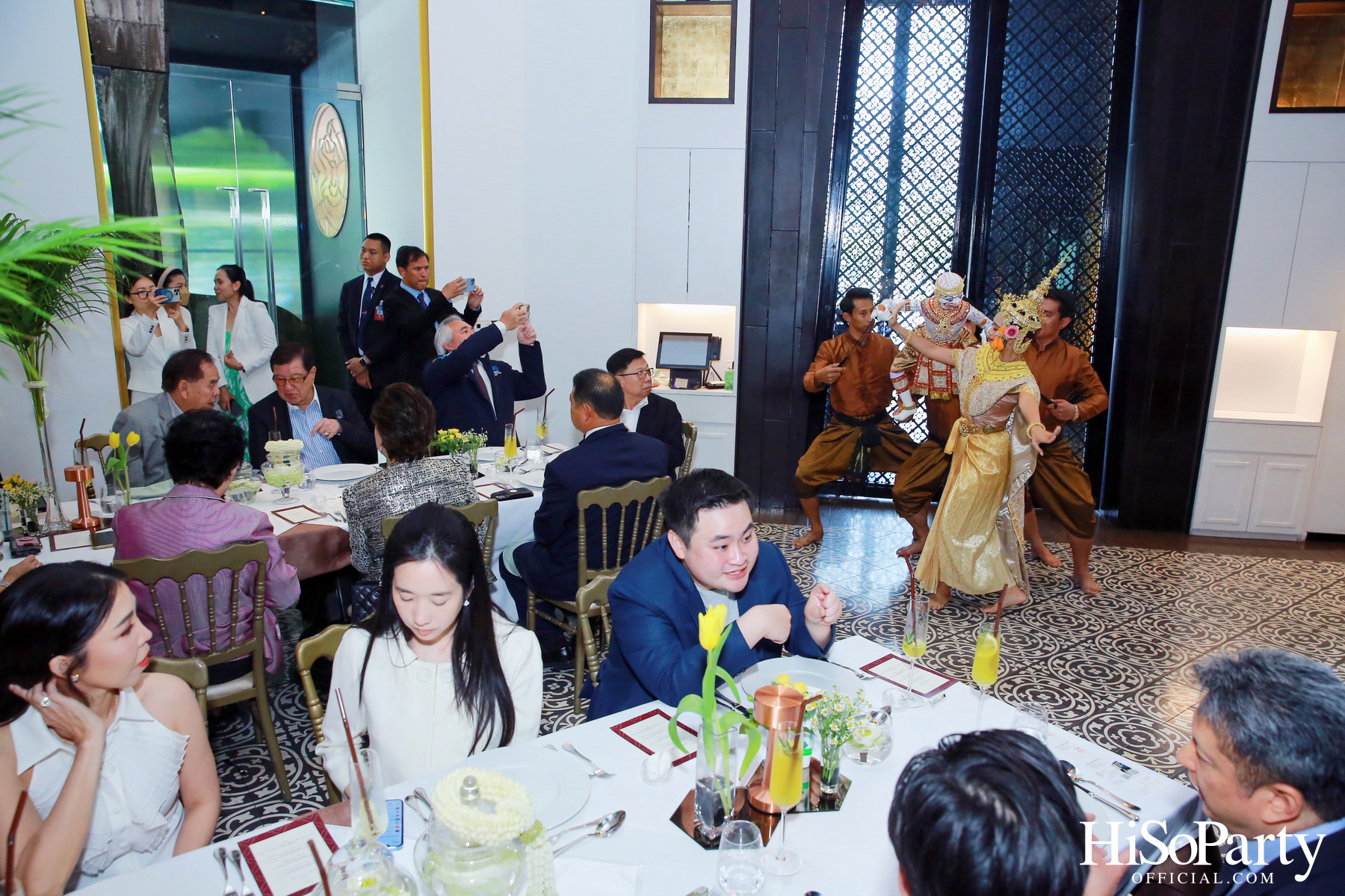 งานเลี้ยงต้อนรับ แทมมี่ ดักเวิร์ธ สมาชิกวุฒิสภารัฐอิลลินอยส์ สหรัฐอเมริกา มาเยือนไทยอย่างอบอุ่นด้วยเมนูอาหารไทยสุดวิจิตรตำรับรอยัล โอชา