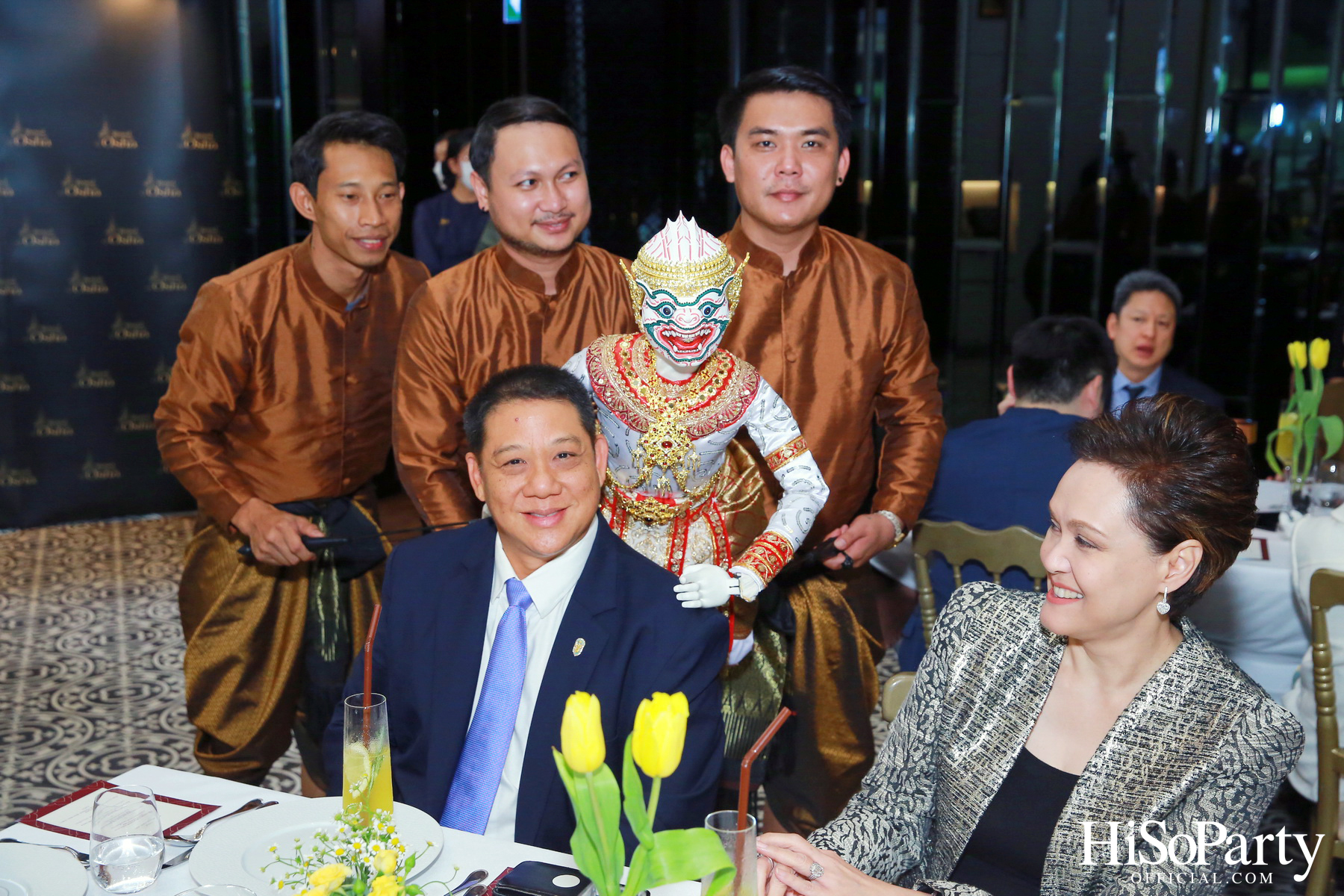 งานเลี้ยงต้อนรับ แทมมี่ ดักเวิร์ธ สมาชิกวุฒิสภารัฐอิลลินอยส์ สหรัฐอเมริกา มาเยือนไทยอย่างอบอุ่นด้วยเมนูอาหารไทยสุดวิจิตรตำรับรอยัล โอชา