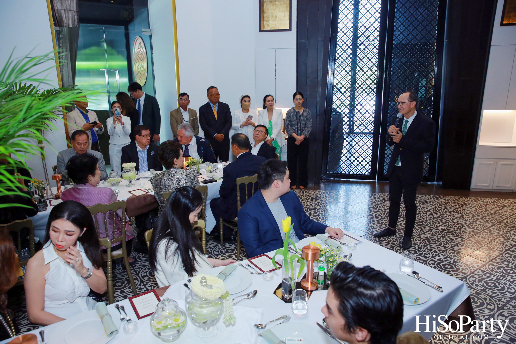 งานเลี้ยงต้อนรับ แทมมี่ ดักเวิร์ธ สมาชิกวุฒิสภารัฐอิลลินอยส์ สหรัฐอเมริกา มาเยือนไทยอย่างอบอุ่นด้วยเมนูอาหารไทยสุดวิจิตรตำรับรอยัล โอชา