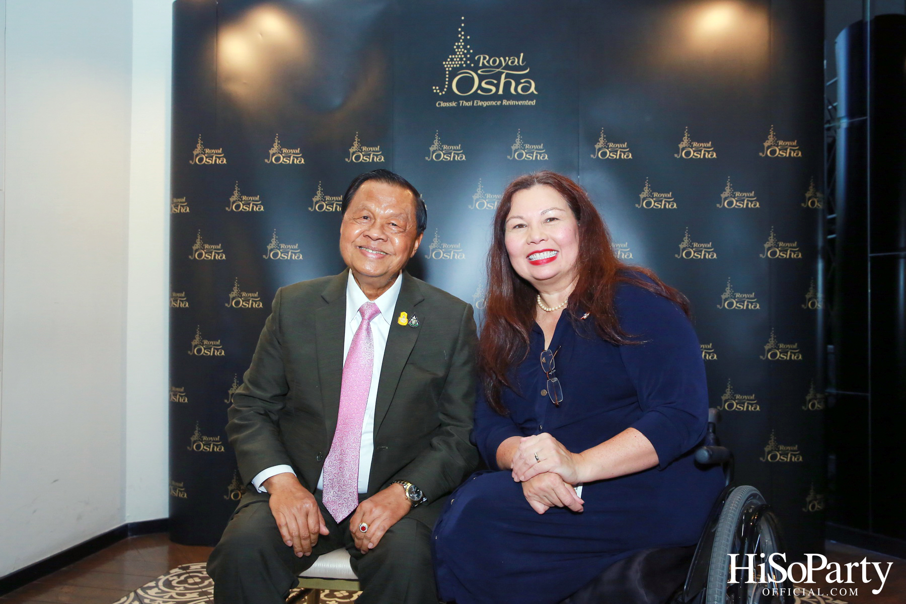 งานเลี้ยงต้อนรับ แทมมี่ ดักเวิร์ธ สมาชิกวุฒิสภารัฐอิลลินอยส์ สหรัฐอเมริกา มาเยือนไทยอย่างอบอุ่นด้วยเมนูอาหารไทยสุดวิจิตรตำรับรอยัล โอชา