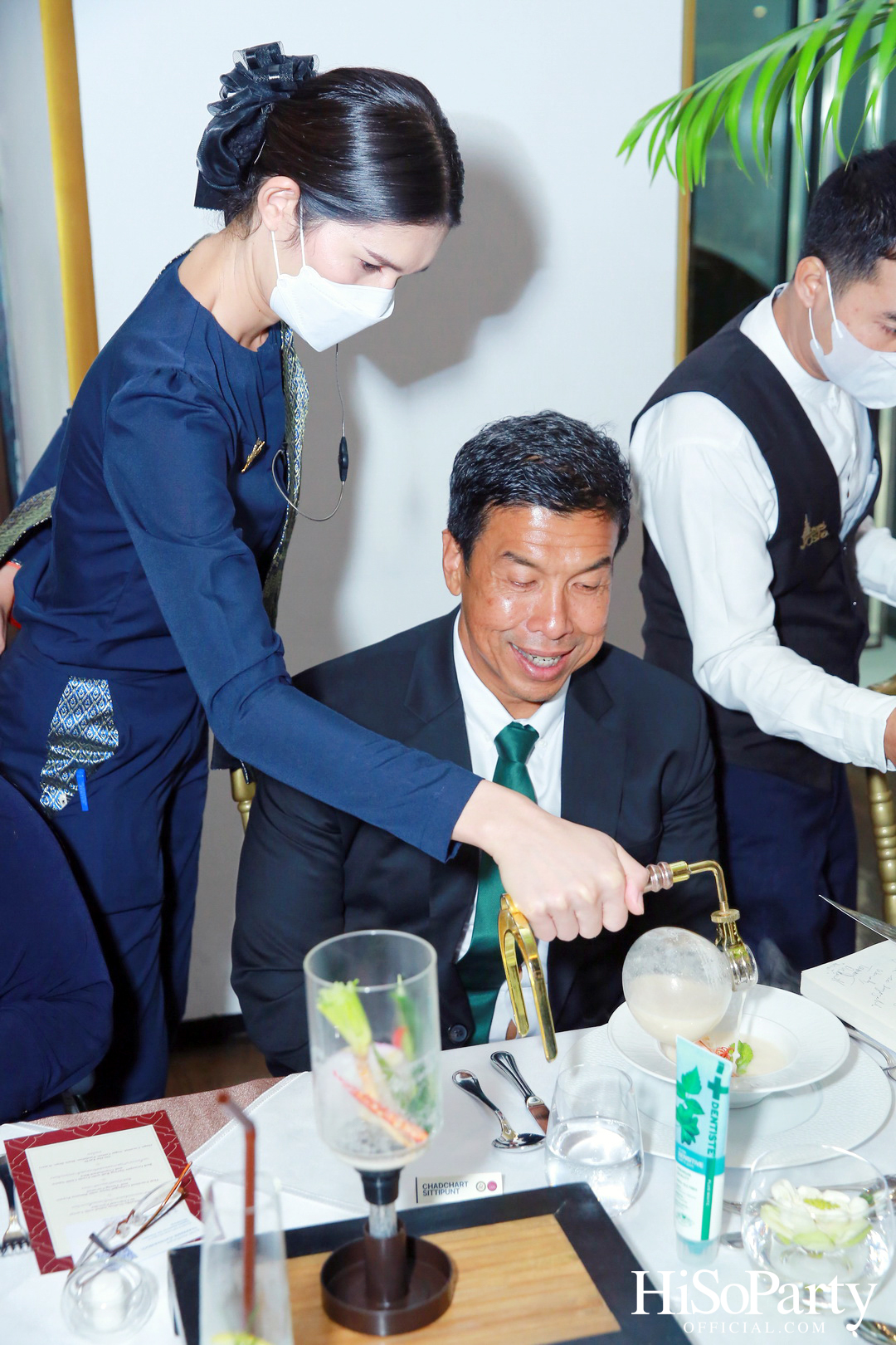 งานเลี้ยงต้อนรับ แทมมี่ ดักเวิร์ธ สมาชิกวุฒิสภารัฐอิลลินอยส์ สหรัฐอเมริกา มาเยือนไทยอย่างอบอุ่นด้วยเมนูอาหารไทยสุดวิจิตรตำรับรอยัล โอชา