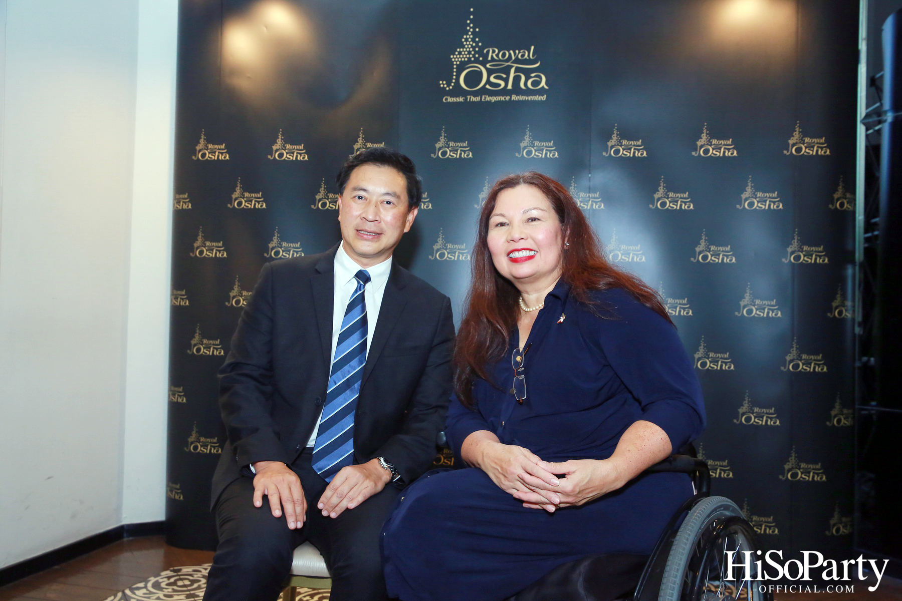 งานเลี้ยงต้อนรับ แทมมี่ ดักเวิร์ธ สมาชิกวุฒิสภารัฐอิลลินอยส์ สหรัฐอเมริกา มาเยือนไทยอย่างอบอุ่นด้วยเมนูอาหารไทยสุดวิจิตรตำรับรอยัล โอชา