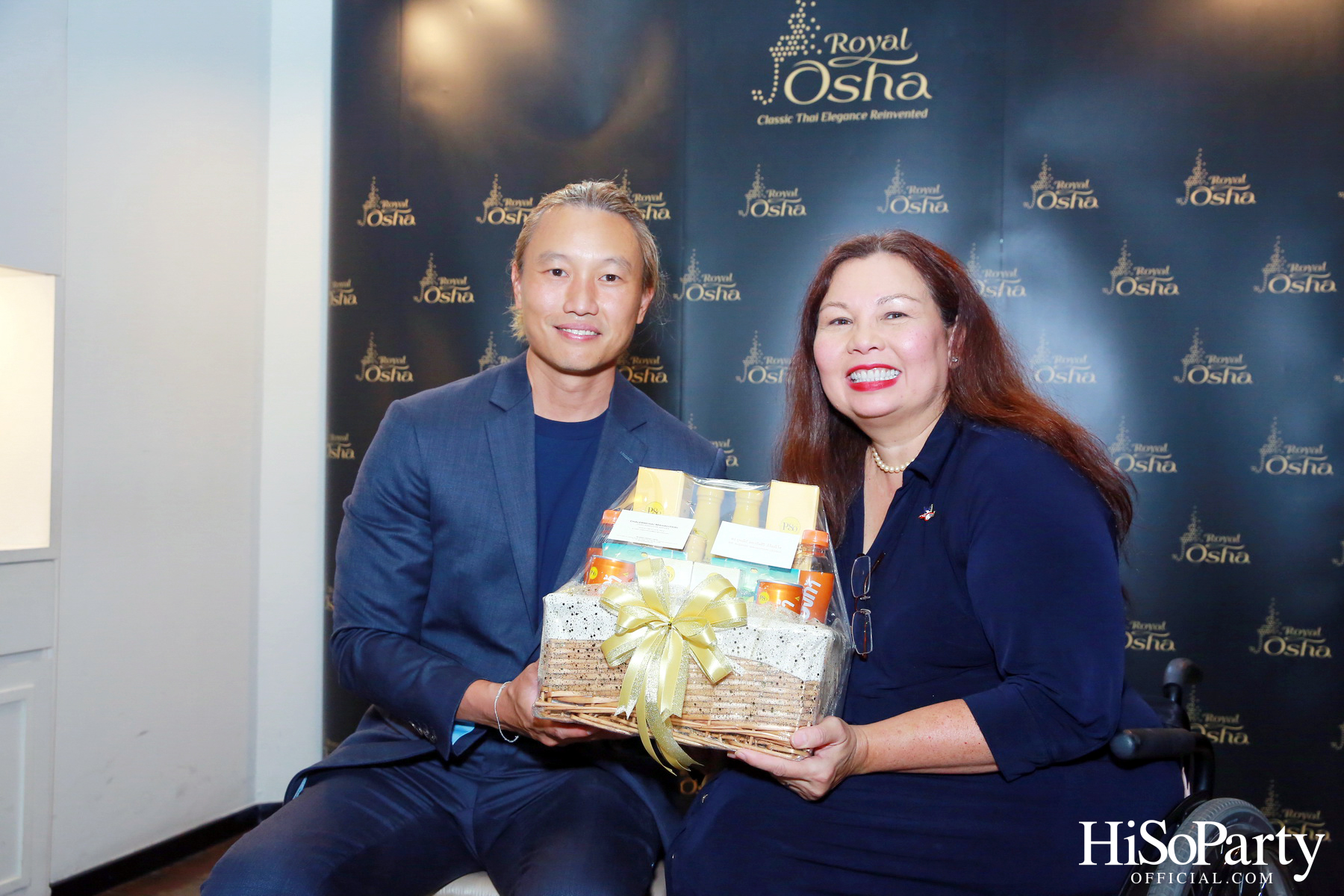 งานเลี้ยงต้อนรับ แทมมี่ ดักเวิร์ธ สมาชิกวุฒิสภารัฐอิลลินอยส์ สหรัฐอเมริกา มาเยือนไทยอย่างอบอุ่นด้วยเมนูอาหารไทยสุดวิจิตรตำรับรอยัล โอชา