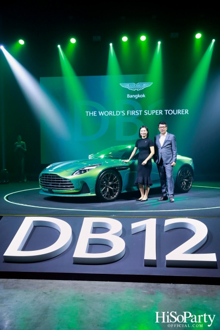 Aston Martin Bangkok ฉลองครบรอบ 75 ปี ของยนตรกรรมสายพันธุ์ DB เปิดตัว Aston Martin DB12 อย่างเป็นทางการในประเทศไทย