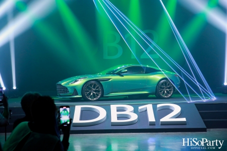 Aston Martin Bangkok ฉลองครบรอบ 75 ปี ของยนตรกรรมสายพันธุ์ DB เปิดตัว Aston Martin DB12 อย่างเป็นทางการในประเทศไทย