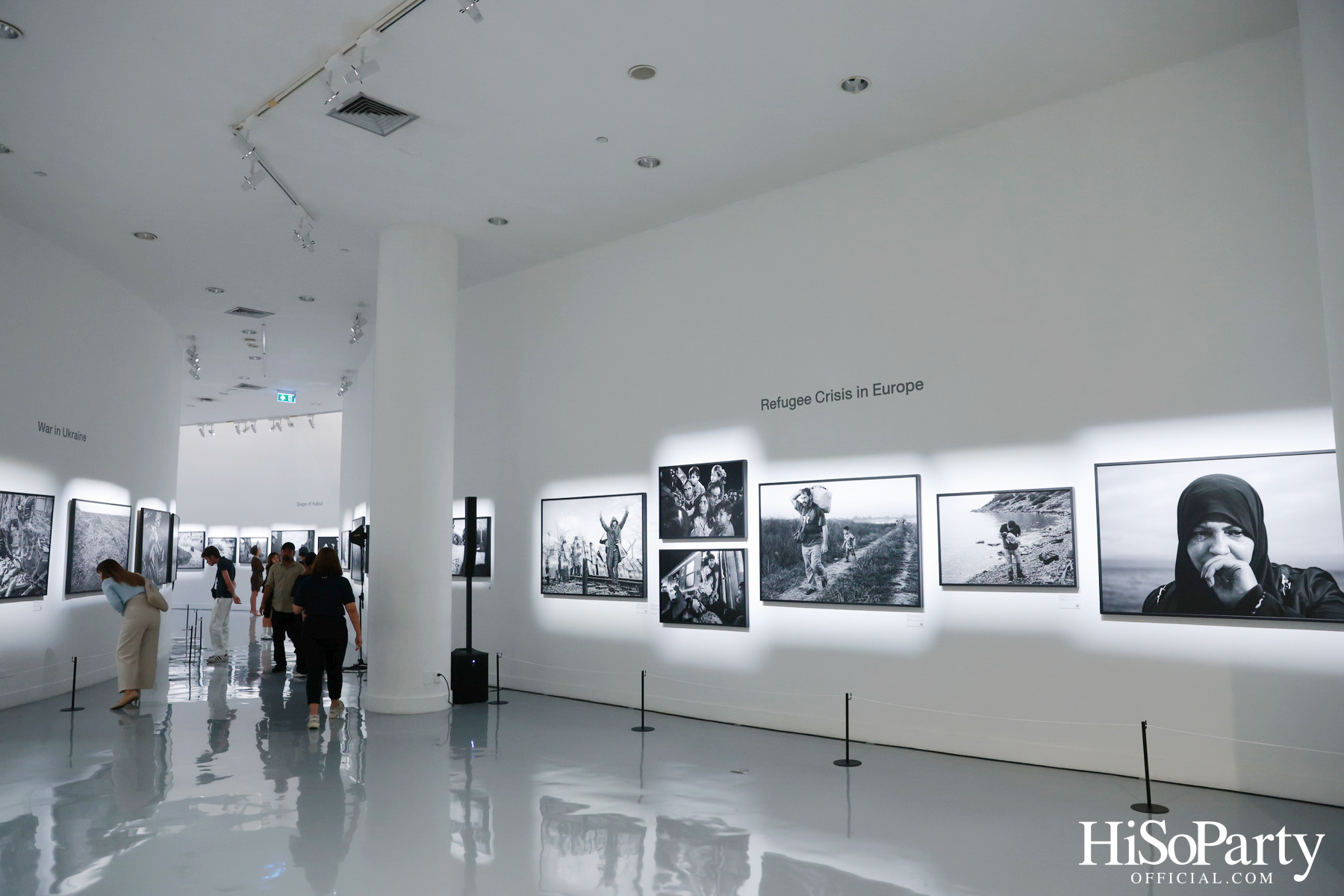 พิธีเปิดงานนิทรรศการ James Nachtwey: Memoria 