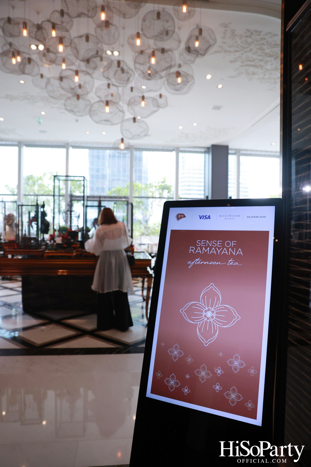 งานเปิดตัว ชุด Afternoon Tea  ‘Sense of Ramayana’ ณ ห้องอาหารละคร ยูโรเปียน บราสเซอรี่