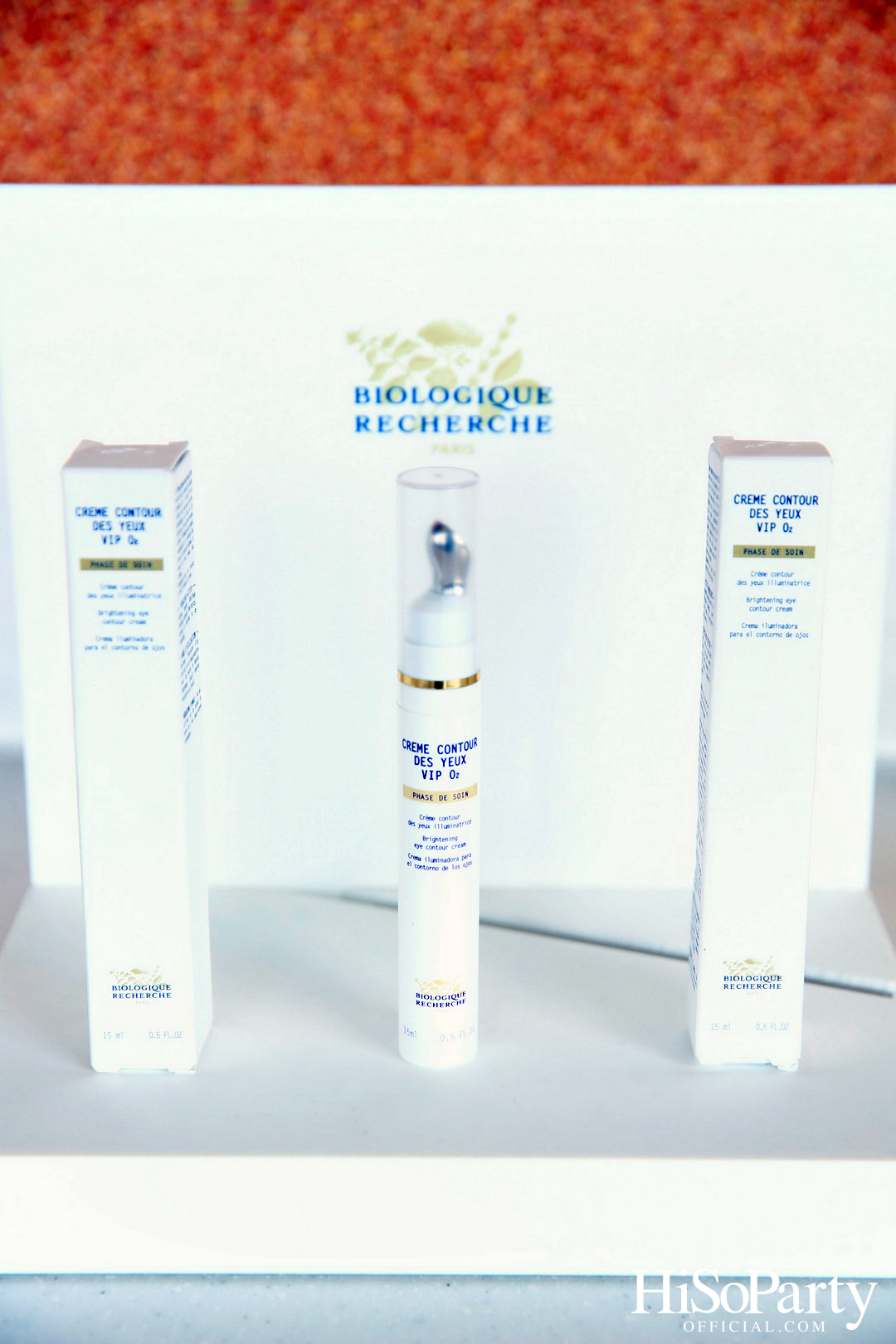 งานเปิดตัว BIOLOGIQUE RECHERCHE New Rejuvenation Masque Caviar Vert