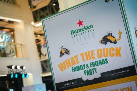 เตรียมตัวปล่อยไหลสมูทกันได้เกินคาด ในงาน Heineken Experience Silver Presents What The Duck Family & Friends Party