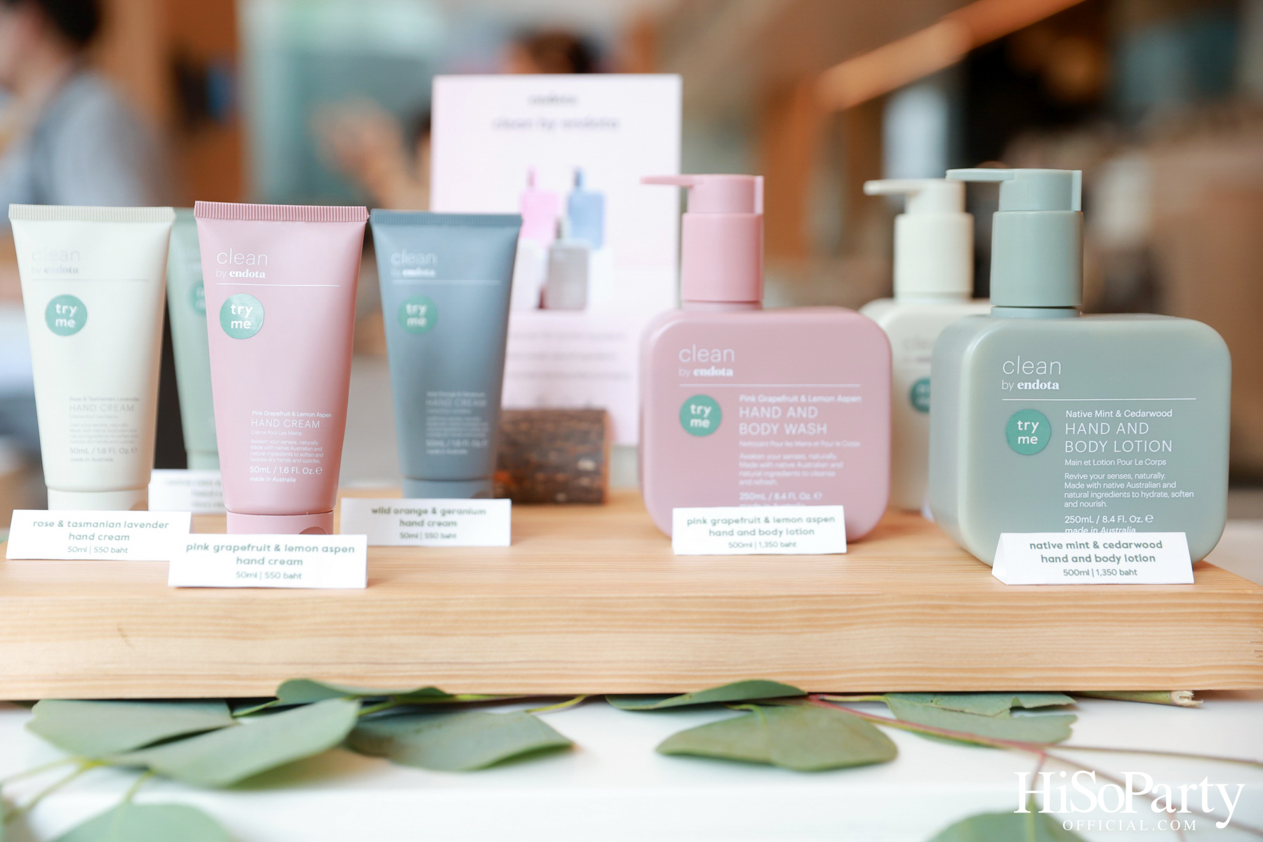 งานเปิดตัว endota spa flagship แห่งแรกในเอเชีย