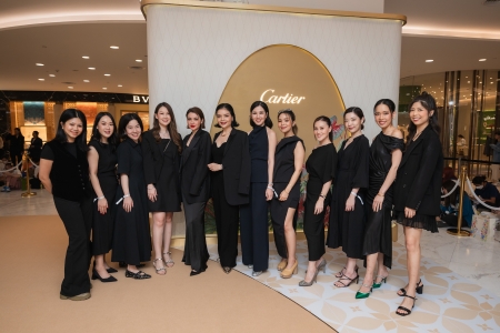 Cartier เฉลิมฉลองการเปิดบูติกโฉมใหม่ที่มีขนาดใหญ่ที่สุดในประเทศไทย ณ ดิ เอ็มโพเรียม 