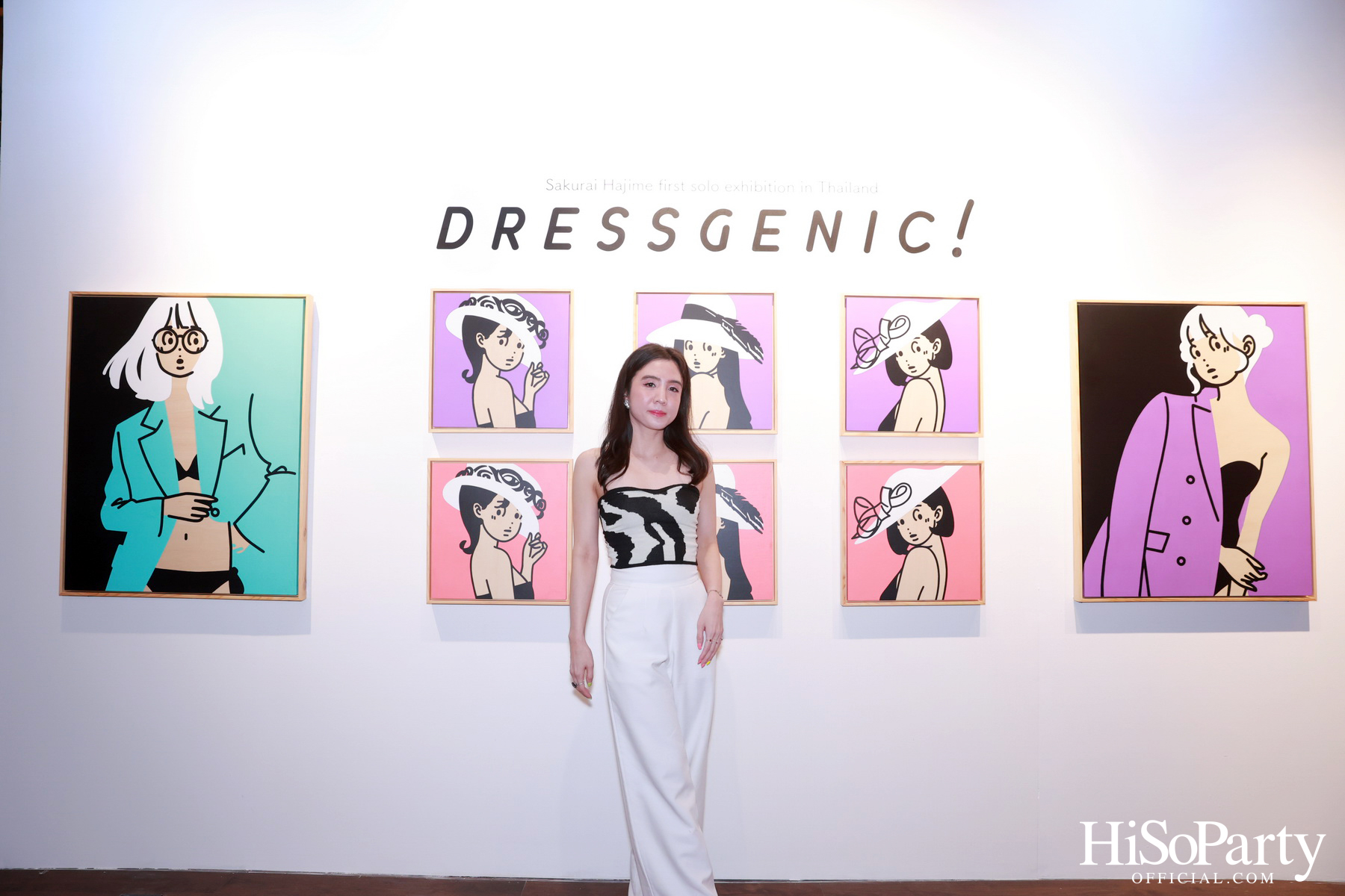งานเปิดนิทรรศการ Sakurai Hajime First Solo Exhibition in Thailand