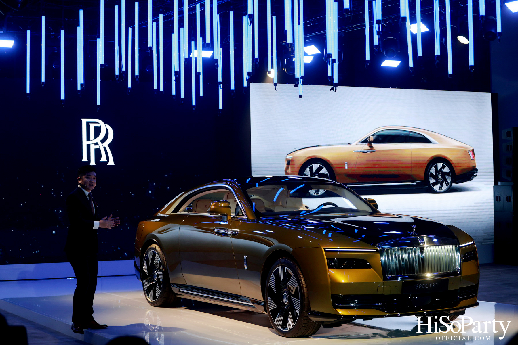 งานแถลงข่าวเปิดตัว ‘Spectre’ รถไฟฟ้ารุ่นแรกในประวัติศาสตร์ของ Rolls-Royce