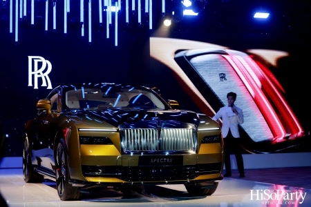 งานแถลงข่าวเปิดตัว ‘Spectre’ รถไฟฟ้ารุ่นแรกในประวัติศาสตร์ของ Rolls-Royce