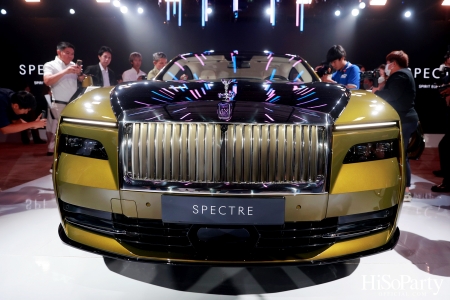 งานแถลงข่าวเปิดตัว ‘Spectre’ รถไฟฟ้ารุ่นแรกในประวัติศาสตร์ของ Rolls-Royce