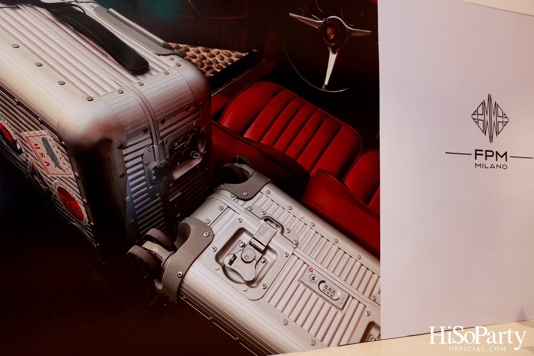 งานเปิดตัว FPM MILANO แบรนด์กระเป๋าเดินทางจากอิตาลี อย่างเป็นทางการครั้งแรกในประเทศไทย พร้อมเปิด Pop-Up Store ณ เซ็นทรัลเอ็มบาสซี 