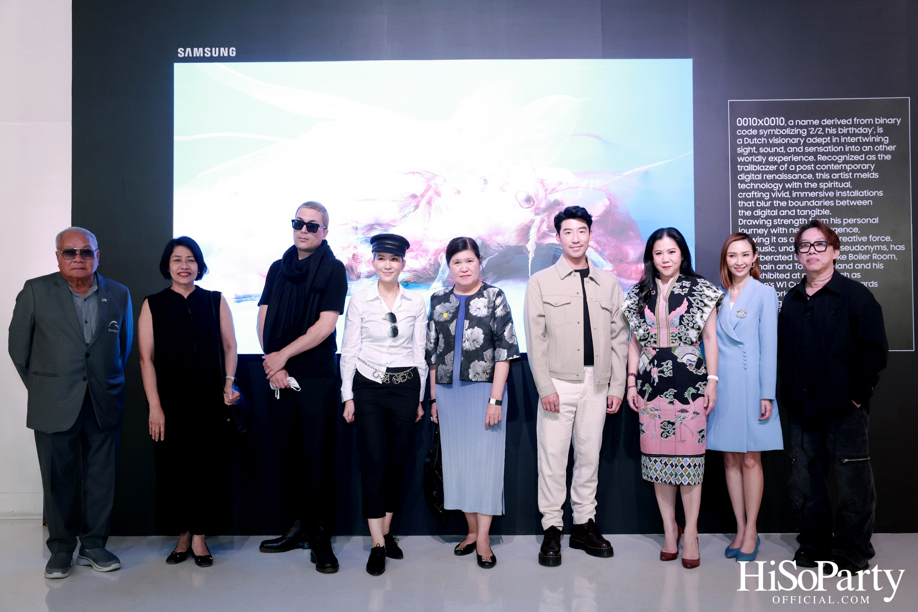 Samsung จับมือศิลปินระดับโลก 0010x0010 เปิดนิทรรศการสุดล้ำ ‘Algorithmic Organisms’ ที่ MOCA BANGKOK