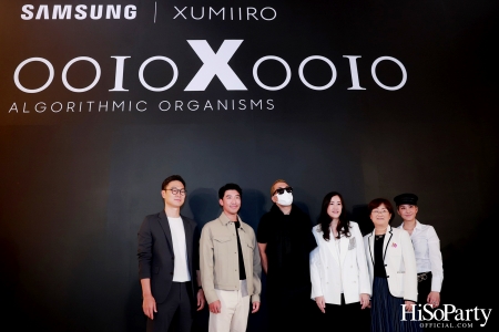 Samsung จับมือศิลปินระดับโลก 0010x0010 เปิดนิทรรศการสุดล้ำ ‘Algorithmic Organisms’ ที่ MOCA BANGKOK