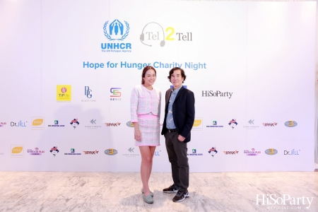 ‘Hope for Hunger Charity Night: Talks and Concert’ งานคอนเสิร์ตการกุศลเพื่อสมทุบทุนให้กับ UNHCR นำไปช่วยเหลือภาวะขาดแคลนอาหารในทวีปแอฟริกา