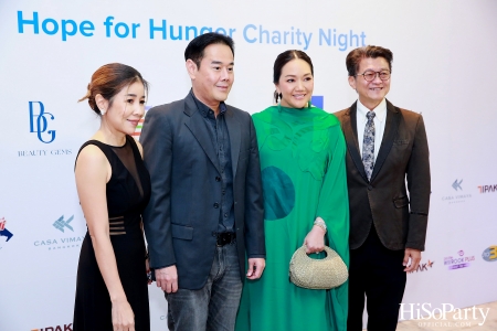 ‘Hope for Hunger Charity Night: Talks and Concert’ งานคอนเสิร์ตการกุศลเพื่อสมทุบทุนให้กับ UNHCR นำไปช่วยเหลือภาวะขาดแคลนอาหารในทวีปแอฟริกา