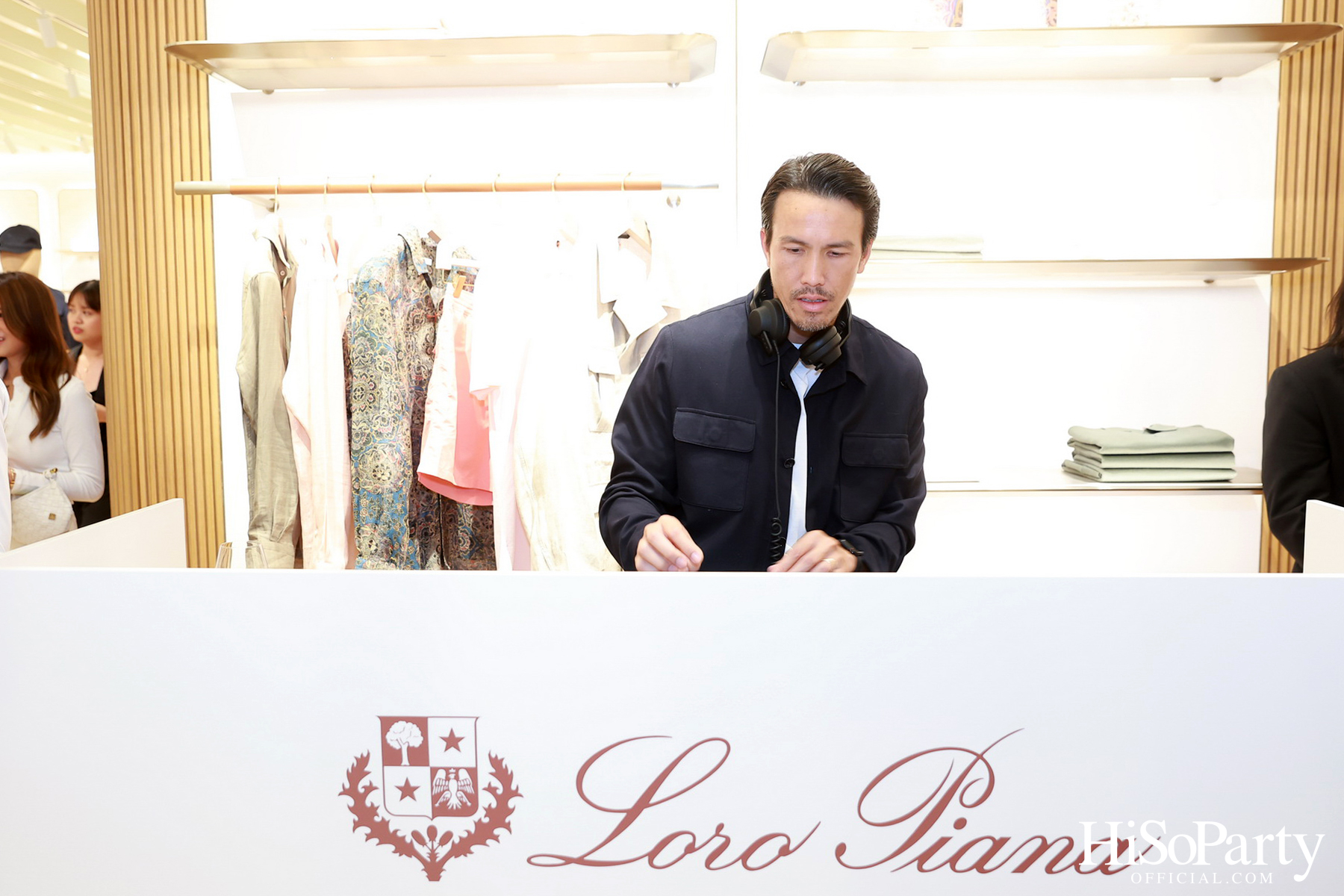 งานเปิดตัวบูติก Loro Piana @ Siam Paragon