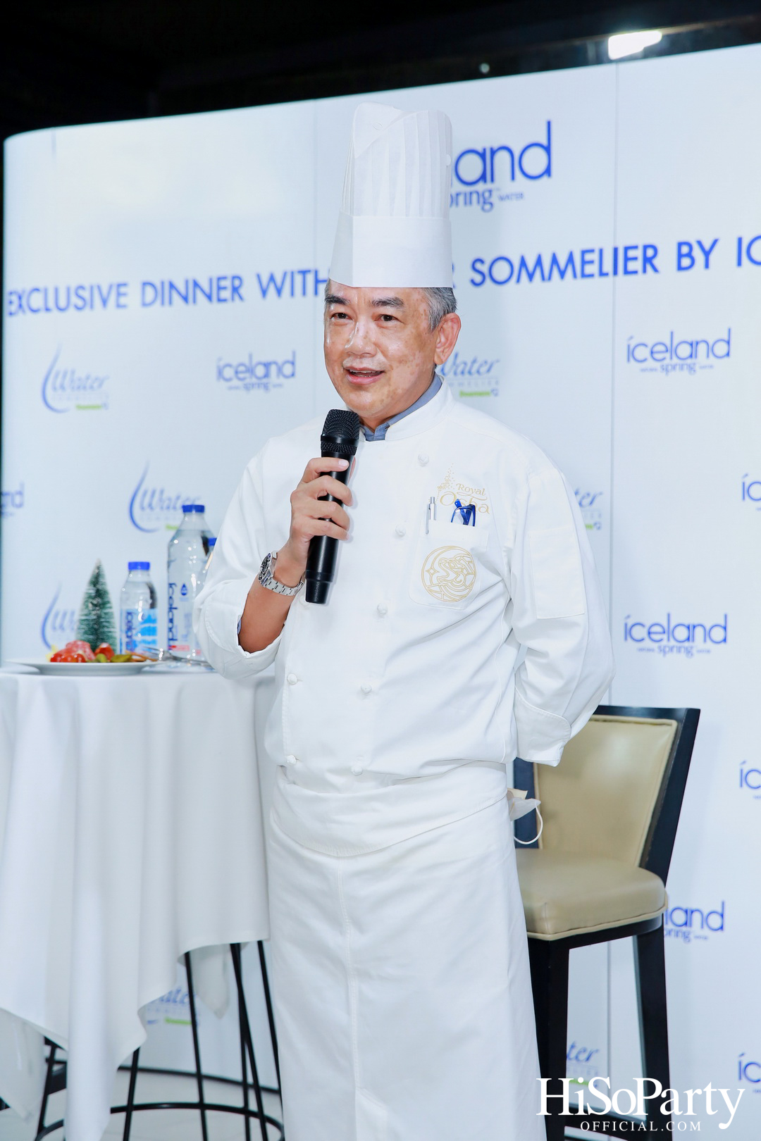 The Exclusive Dinner with Water Sommelier by Iceland Spring