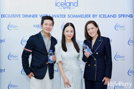 The Exclusive Dinner with Water Sommelier by Iceland Spring 